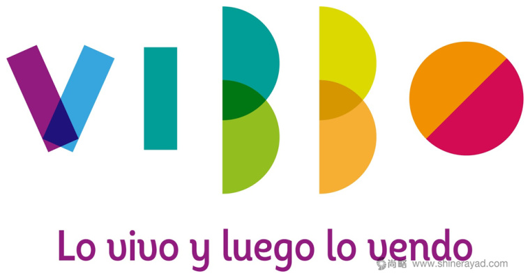 上海LOGO設計公司設計分享：字母色塊Reviewed 廣告媒體公司LOGO設計1