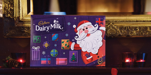 上海包裝設計公司設計欣賞：CADBURY 吉百利巧克力圣誕節日禮品包裝設計1