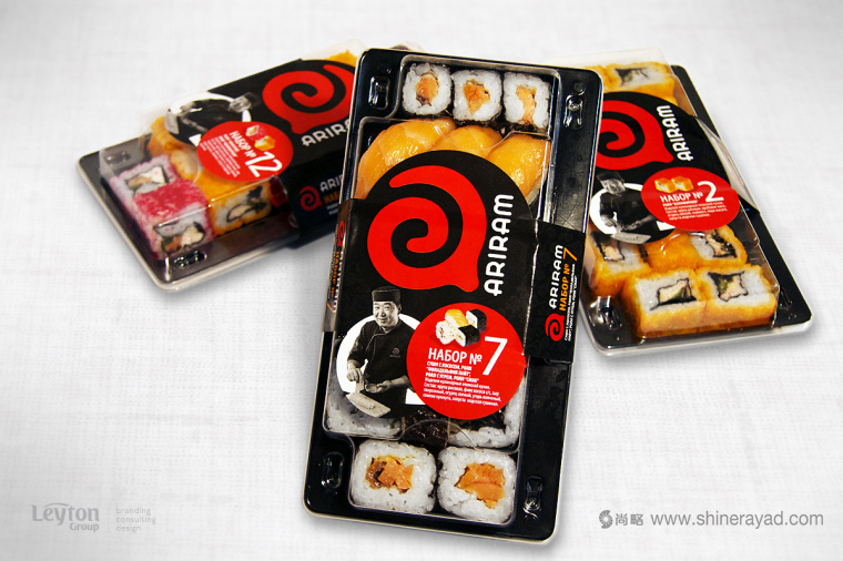 ARIRAM 盒裝壽司品牌包裝設計-上海包裝設計公司設計欣賞7
