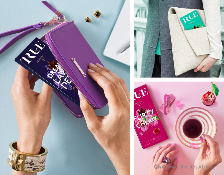 TRUE 花草口味巧克力包裝設計-上海食品包裝設計公司包裝設計品鑒5