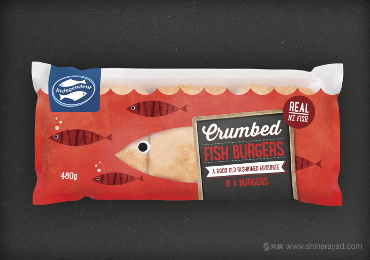 獨立漁業海魚海鮮水產產品包裝設計-上海包裝設計公司設計品鑒1