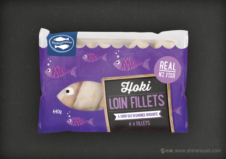 獨立漁業海魚海鮮水產產品包裝設計-上海包裝設計公司設計品鑒4