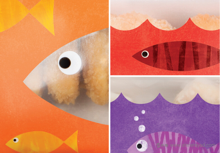 獨立漁業海魚海鮮水產產品包裝設計-包裝插圖設計-上海包裝設計公司設計品鑒5