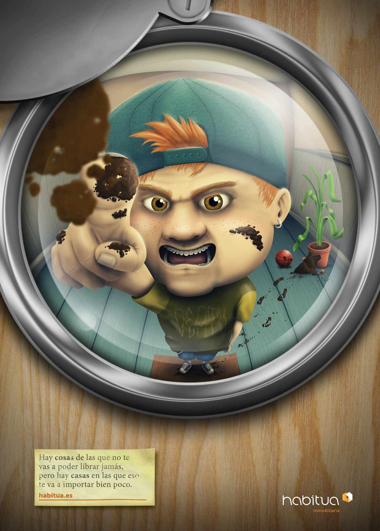 abitua 房地產(chǎn)公司“壞鄰居”-女性篇平面廣告創(chuàng)意設(shè)計(jì)1“壞鄰居：女性篇-尚略廣告上海廣告設(shè)計(jì)公司分享