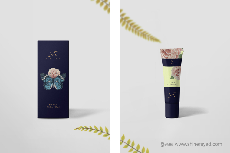Victoria維多利亞高端女士美容化妝品護膚品洗浴產品包裝設計-上海化妝品包裝設計公司5