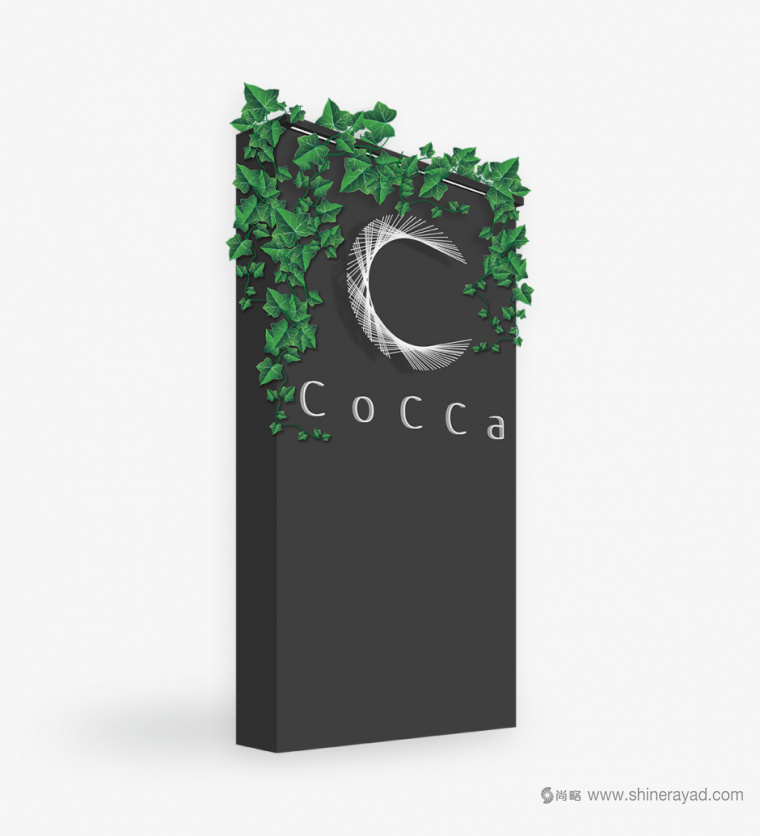 COCCA 時尚女鞋皮具品牌英文C字母logo設計-上海logo設計公司4
