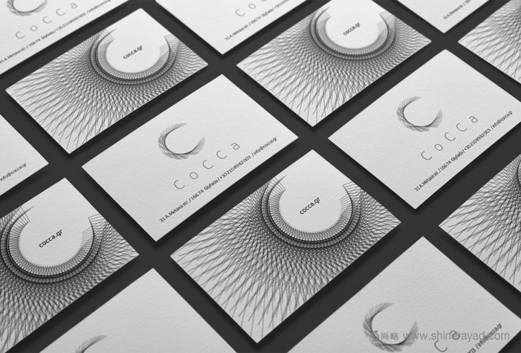 COCCA 時尚女鞋皮具品牌英文C字母logo設計-VI名片設計-上海VI設計公司7