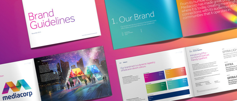 新加坡Mediacorp新廣告傳媒集團VI識別設計-上海VI設計公司3