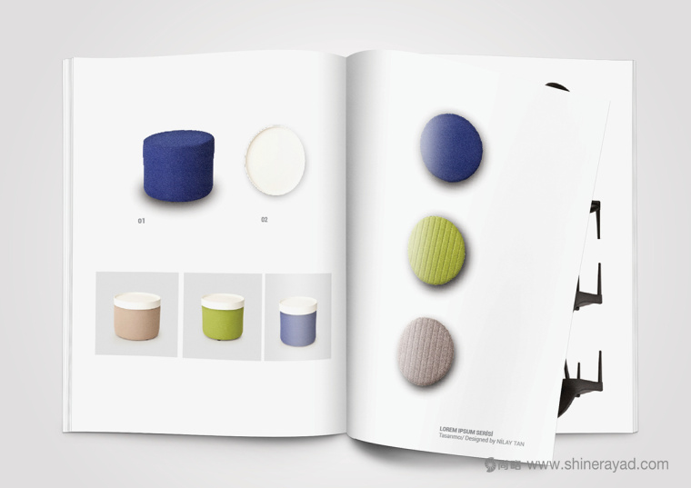 上海畫冊設計公司設計欣賞-OFISINE時尚辦公家居桌椅沙發品牌宣傳畫冊設計8