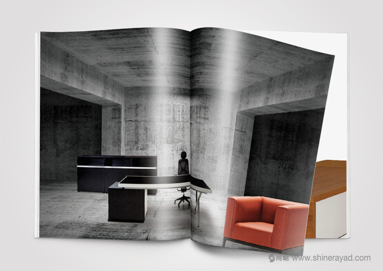 上海畫冊設計公司設計欣賞-OFISINE時尚家居辦公桌椅沙發品牌宣傳畫冊設計15