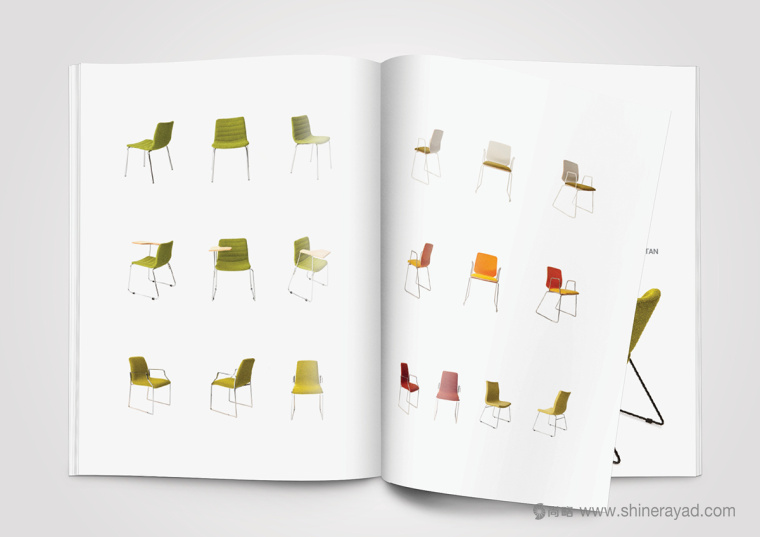 上海畫冊設計公司設計欣賞-OFISINE時尚家居辦公桌椅沙發品牌宣傳畫冊設計21