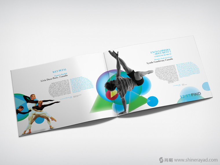 2015年新年國際年舞蹈節宣傳畫冊設計-上海畫冊設計公司欣賞9