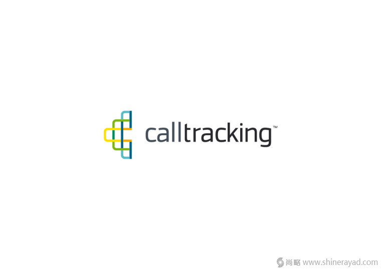 2.上上海LOGO設計公司-Calltracking 在線網絡客戶追蹤服務軟件LOGO設計