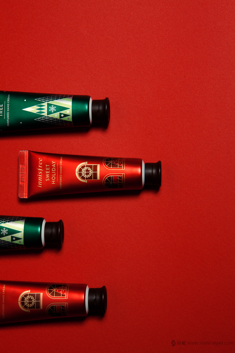 19上海包裝設計公司-韓國 Innisfree 女性化妝品護膚品品牌圣誕節日裝包裝設計