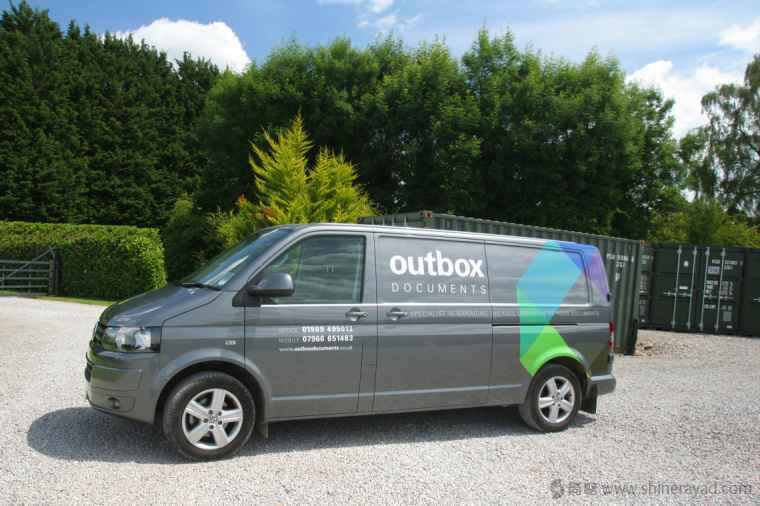 上海VI設(shè)計公司-Outbox 文件倉儲管理公司vi設(shè)計-汽車車身圖案設(shè)計27