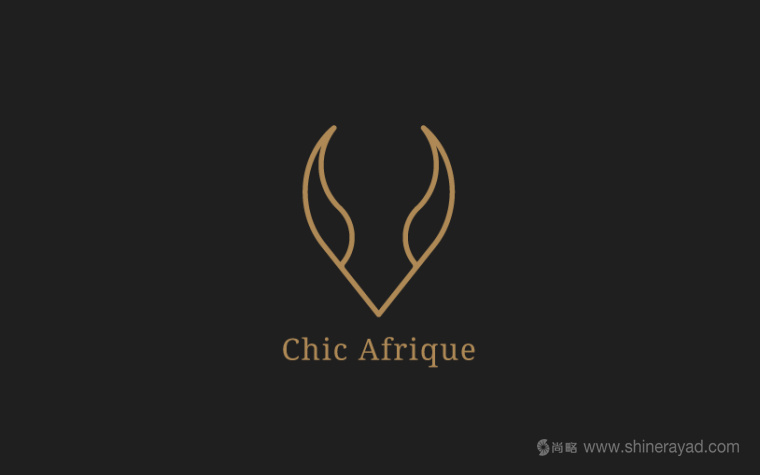 Chic Afrique 在線服飾零售電商女裝時裝服裝品牌LOGO設計-上海LOGO設計公司1
