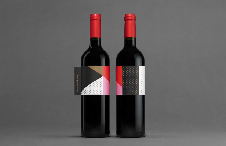 Drunk by Midday 醉到中午葡萄酒包裝設(shè)計-上海包裝設(shè)計公司設(shè)計欣賞2