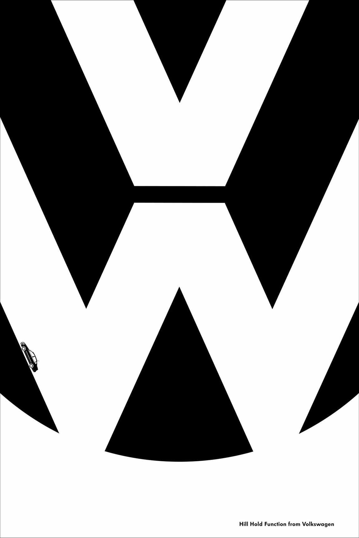 大眾汽車上坡保持功能廣告-上海尚略廣告設計公司3