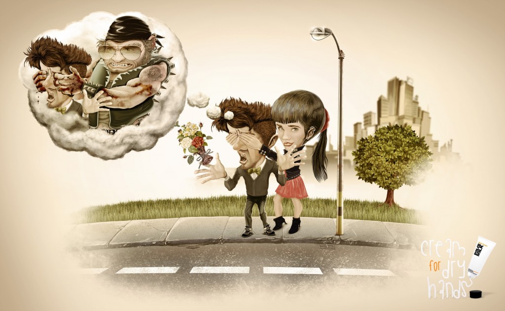 Dolce Milk 護手霜平面廣告創(chuàng)意設(shè)計-尚略上海廣告設(shè)計公司設(shè)計分享-老奶奶篇