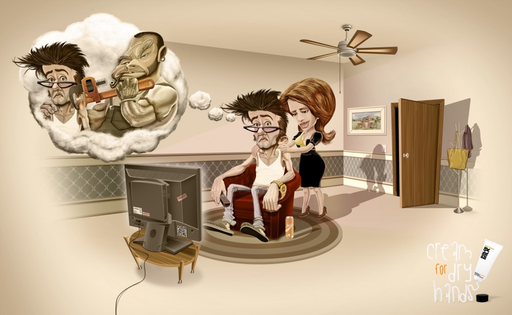 Dolce Milk 護手霜平面廣告創(chuàng)意設(shè)計-尚略上海廣告設(shè)計公司設(shè)計分享-老婆伐木工篇