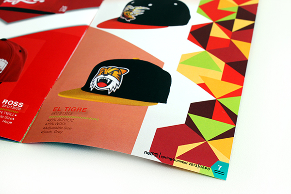 尚略上海畫冊設計公司分享美國neff 棒球帽品牌畫冊設計2