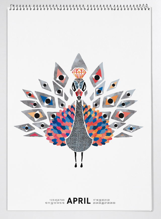 北歐斯堪尼亞藝術臺歷設計－上海平面設計公司分享10