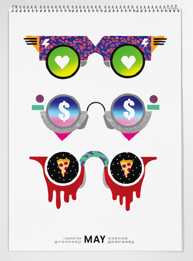 北歐斯堪尼亞藝術臺歷設計－上海平面設計公司分享5