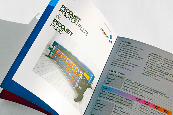 上海畫冊設計公司尚略廣告分享：Siddharth印刷機械制造公司宣傳設計3