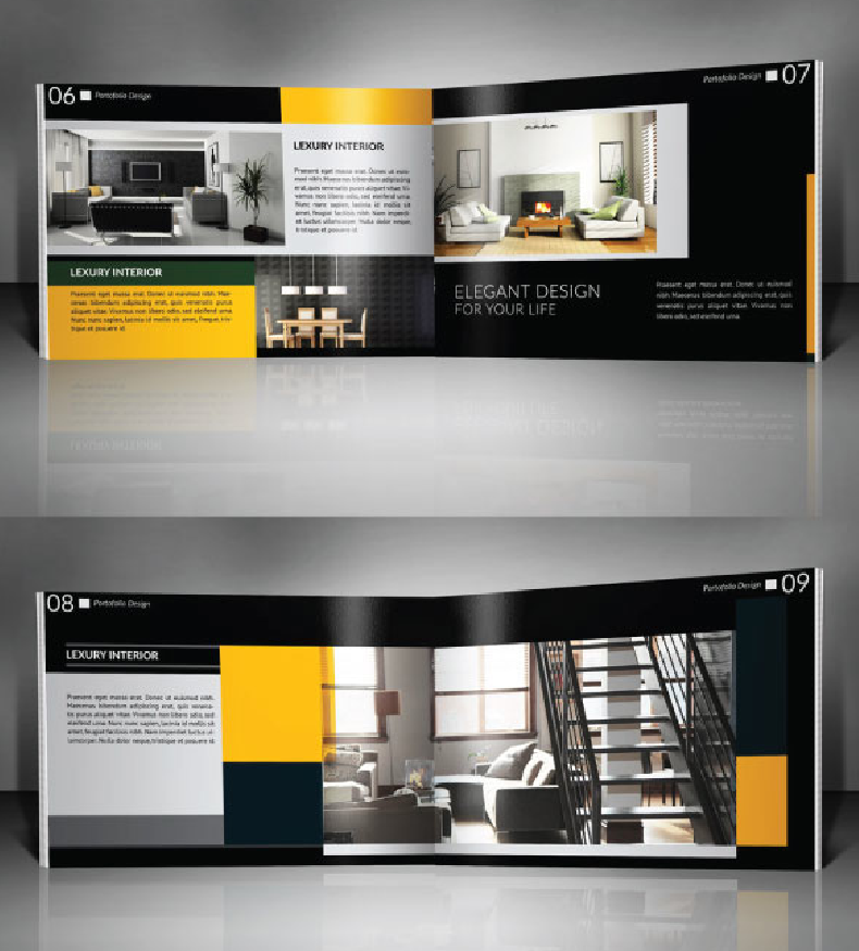 上海畫冊設計公司分享室內設計公司宣傳冊設計案例3