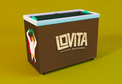 冰淇淋冰箱設計