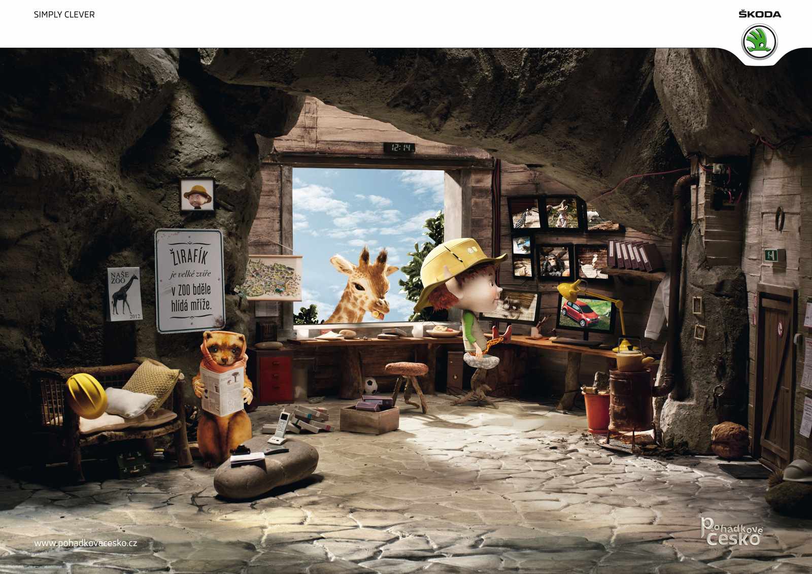 斯柯達汽車平面廣告創意設計佳作分享8