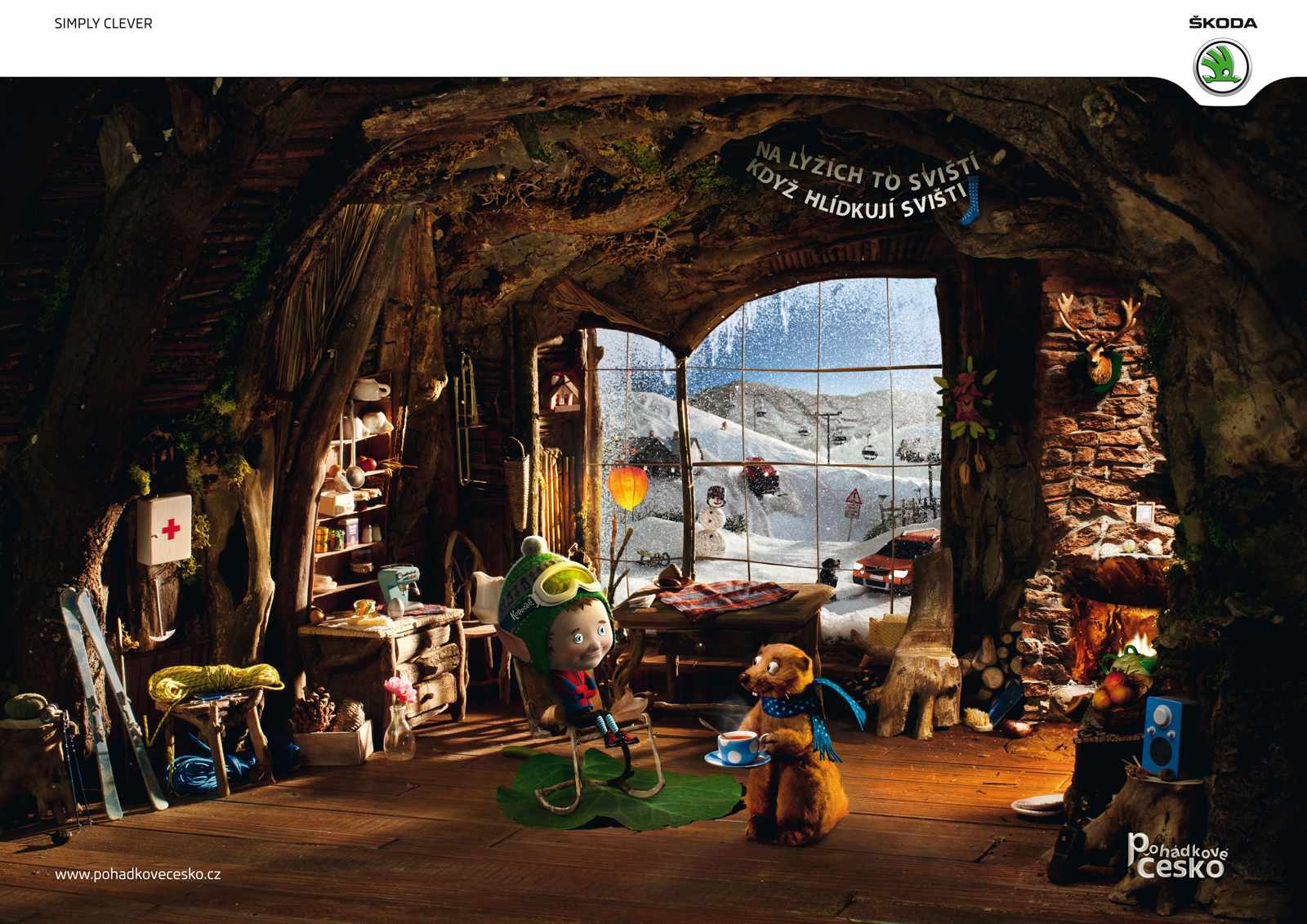 斯柯達汽車平面廣告創意設計佳作欣賞9