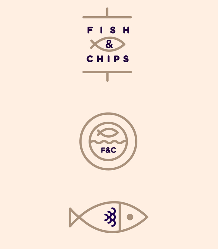上海品牌策劃設(shè)計公司設(shè)計分享：Fish & Chips 水產(chǎn)魚品牌形象設(shè)計logo設(shè)計3