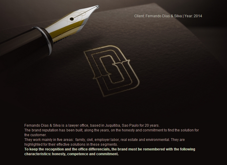 上海標志設計公司分享Dias & Silva 律師事務所上海標志設計公司分享Dias & Silva 律師事務所公司標志設計企業VI形象設計D字母標志設計