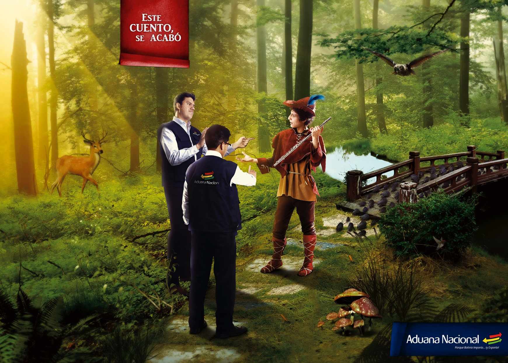 玻利維亞海關(guān)形象廣告創(chuàng)意設(shè)計-上海廣告設(shè)計公司國外廣告欣賞1