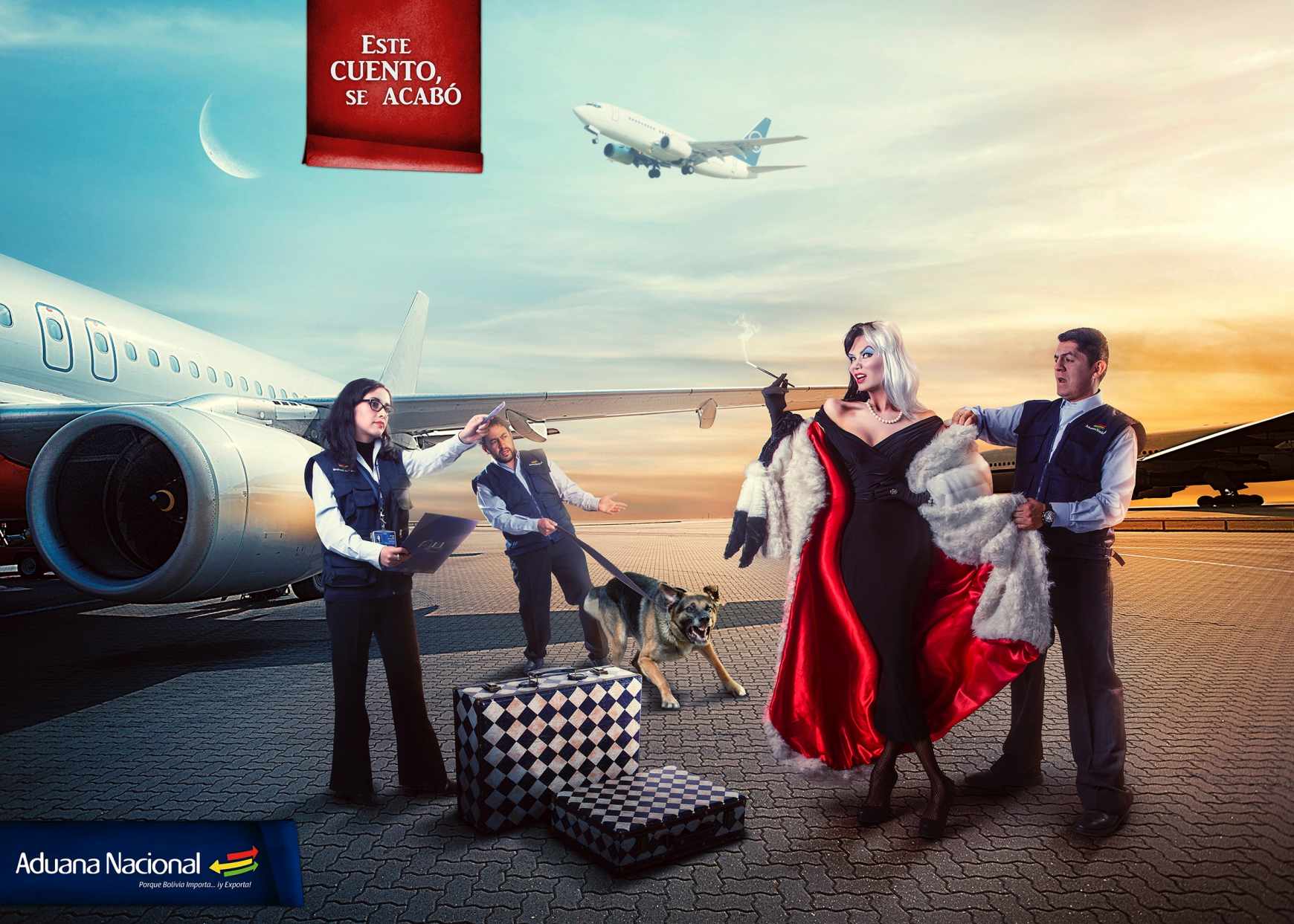 玻利維亞海關(guān)形象廣告創(chuàng)意設(shè)計-上海廣告設(shè)計公司國外廣告欣賞3