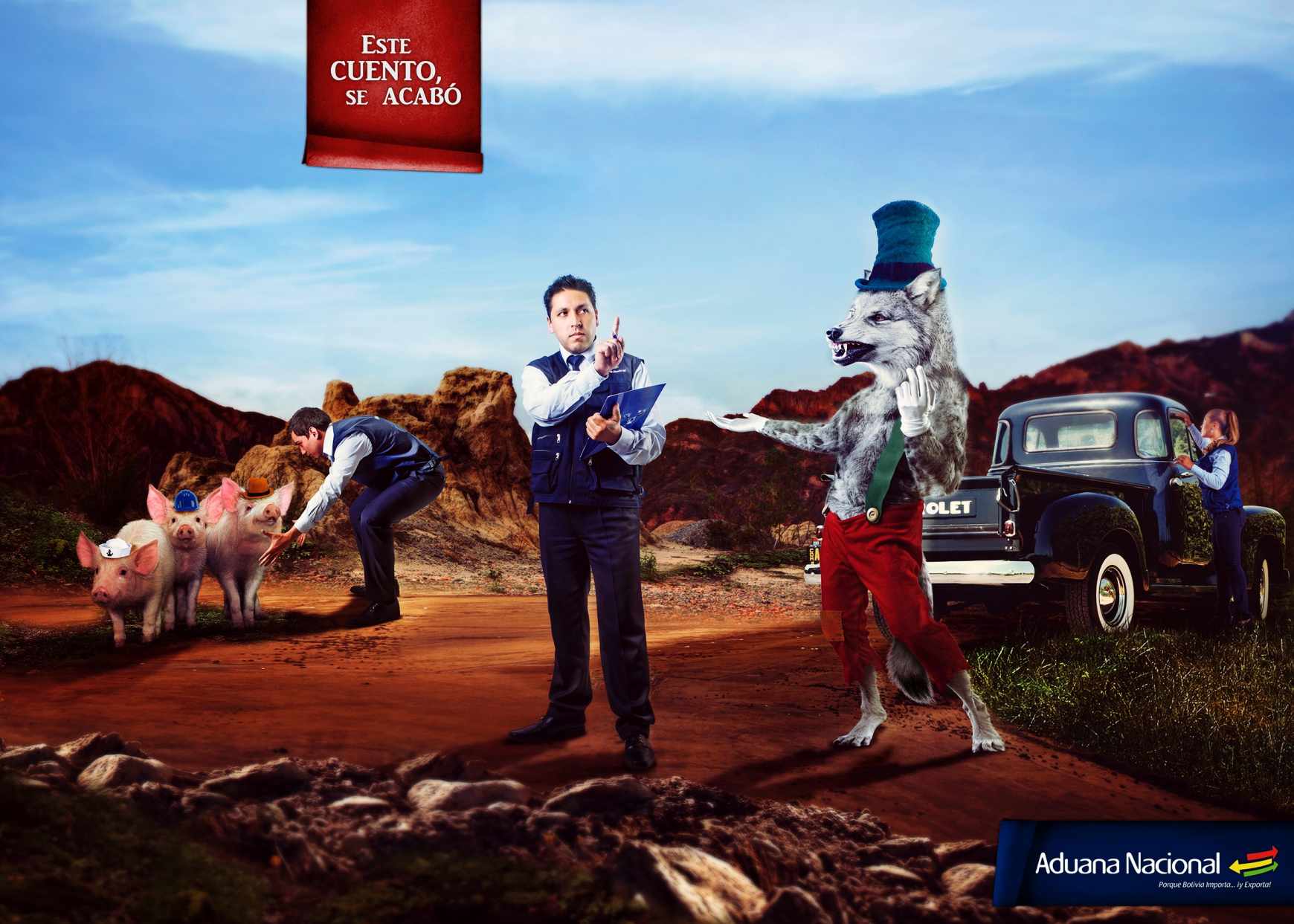 玻利維亞海關(guān)形象廣告創(chuàng)意設(shè)計-上海廣告設(shè)計公司國外廣告欣賞6