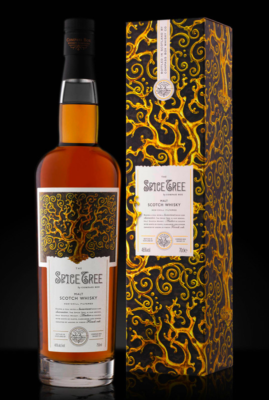 Spice Tree蘇格蘭威士忌包裝設計-上海包裝設計公司國外酒包裝設計欣賞2