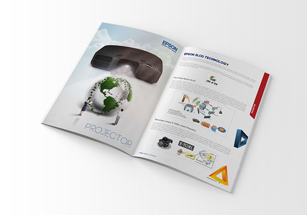 上海宣傳畫冊設(shè)計公司分享Epson 愛普生打印機產(chǎn)品宣傳畫冊設(shè)計8