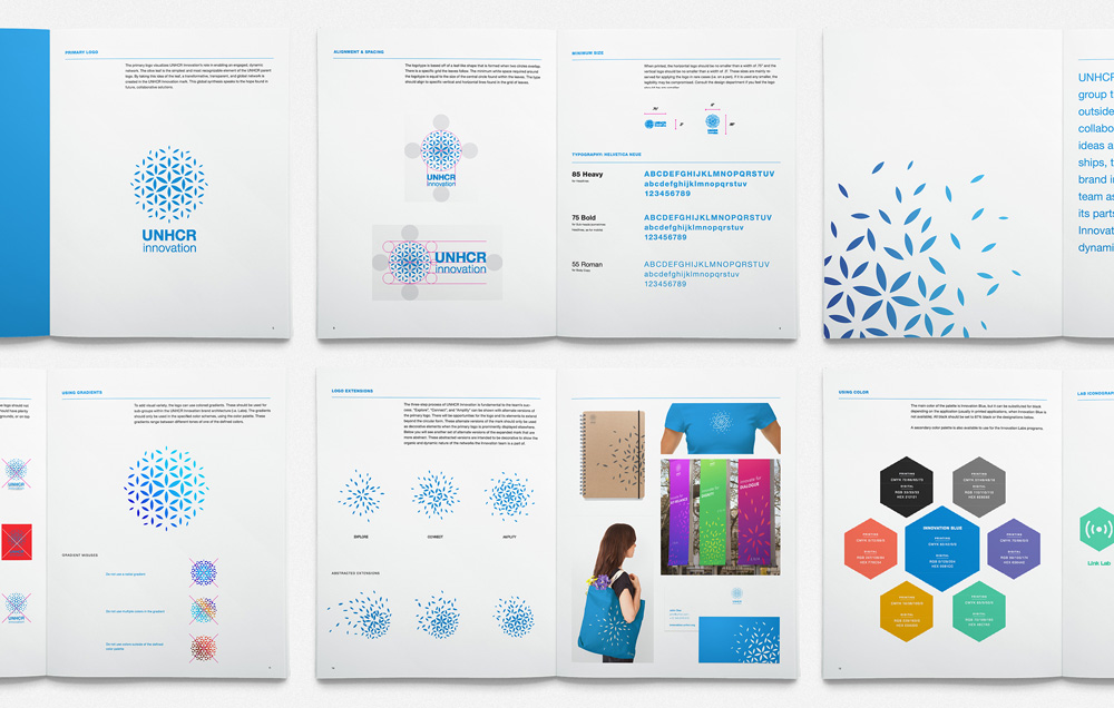 聯合國難民署品牌形象設計VI設計-上海品牌策劃設計公司分享5