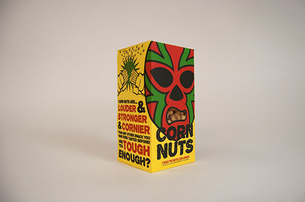上海包裝設計公司分享：Corn Nuts 松子玉米小吃包裝設計2