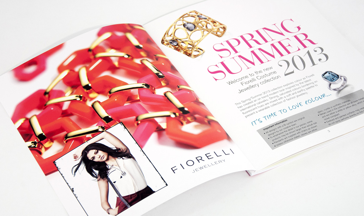 上海畫冊設計公司分享：Fiorelli 黃金珠寶首飾宣傳畫冊設計3