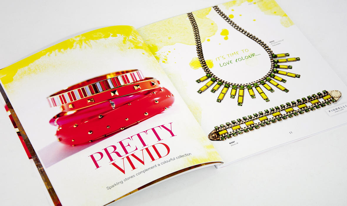 上海畫冊設計公司分享：Fiorelli 黃金珠寶首飾宣傳畫冊設計5