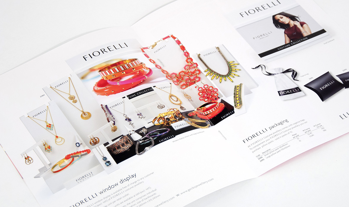 上海畫冊設計公司分享：Fiorelli 黃金珠寶首飾宣傳畫冊設計6