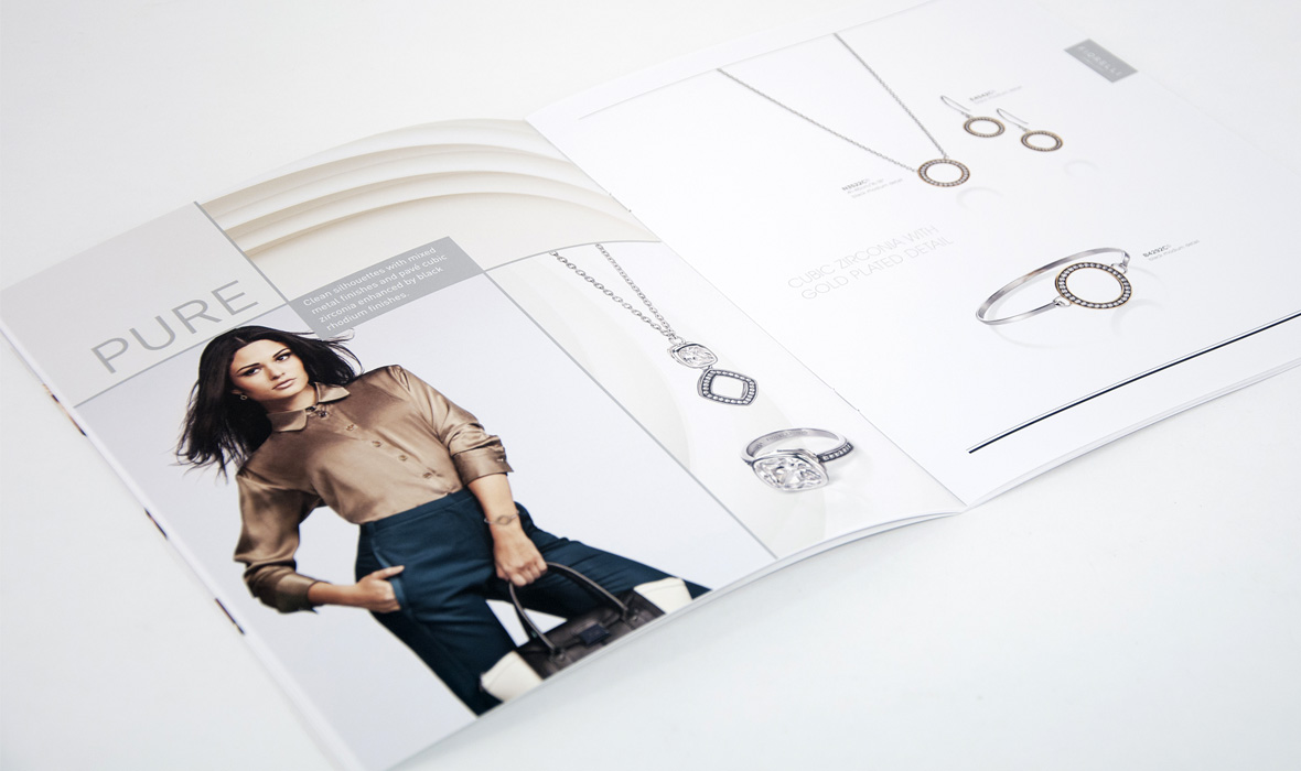 上海畫冊設計公司分享：Fiorelli 黃金珠寶首飾宣傳畫冊設計9