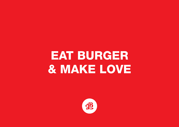 Burger&Love 漢堡快餐餐廳品牌形象設計16