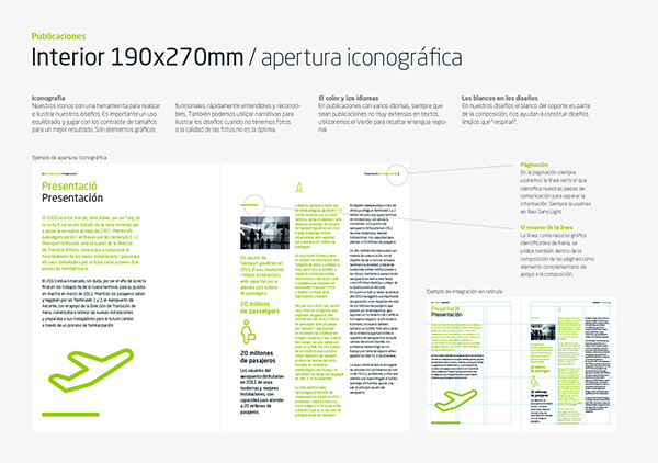 Aena 航空導航與客戶服務品牌識別設計導航圖標設計18