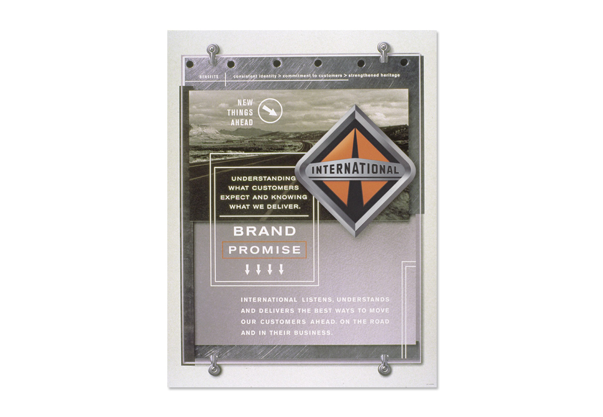 INTERNATIONAL卡車品牌標志設計VI設計2-上海標志設計公司