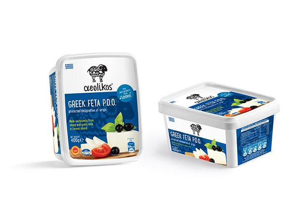 Aeolikos希臘羊乳酪乳制品產品包裝設計8