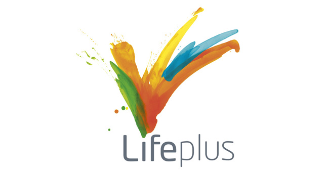 LifePlus 健康營養保健品品牌形象設計包裝設計1-標志設計
